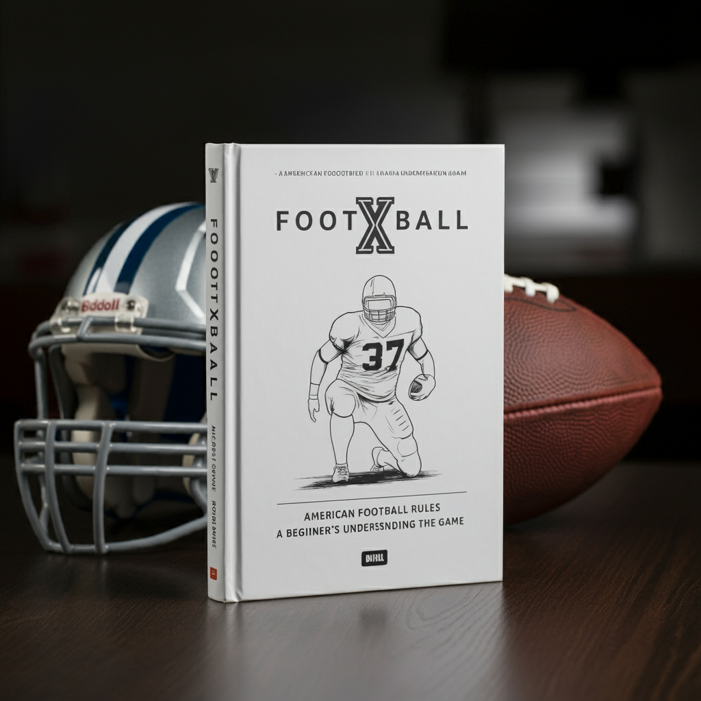 American Football Rules : A Beginner's Guide to Understanding the Game books's name is FOOTXBALL